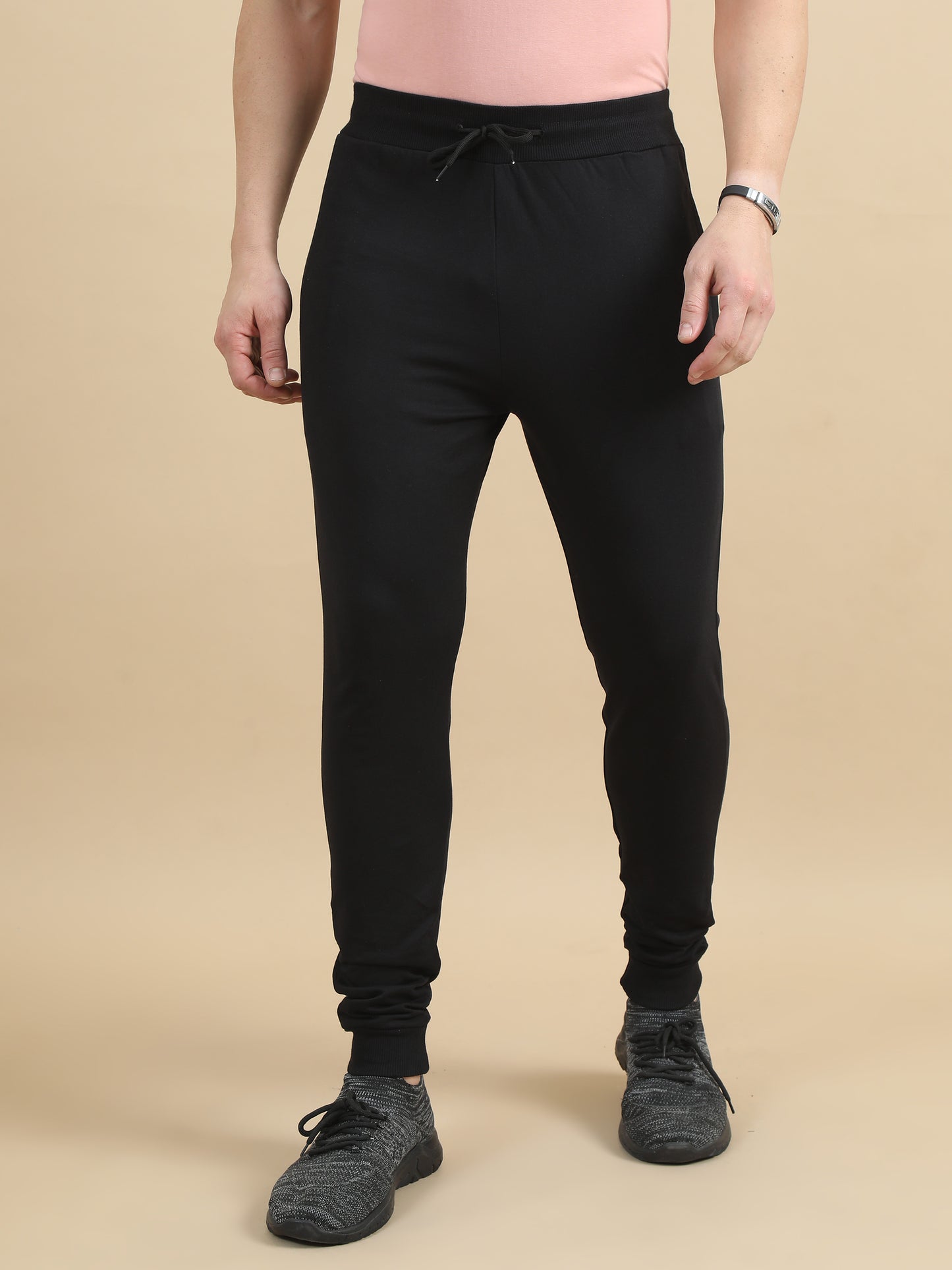 Mens Black Joggers Pant