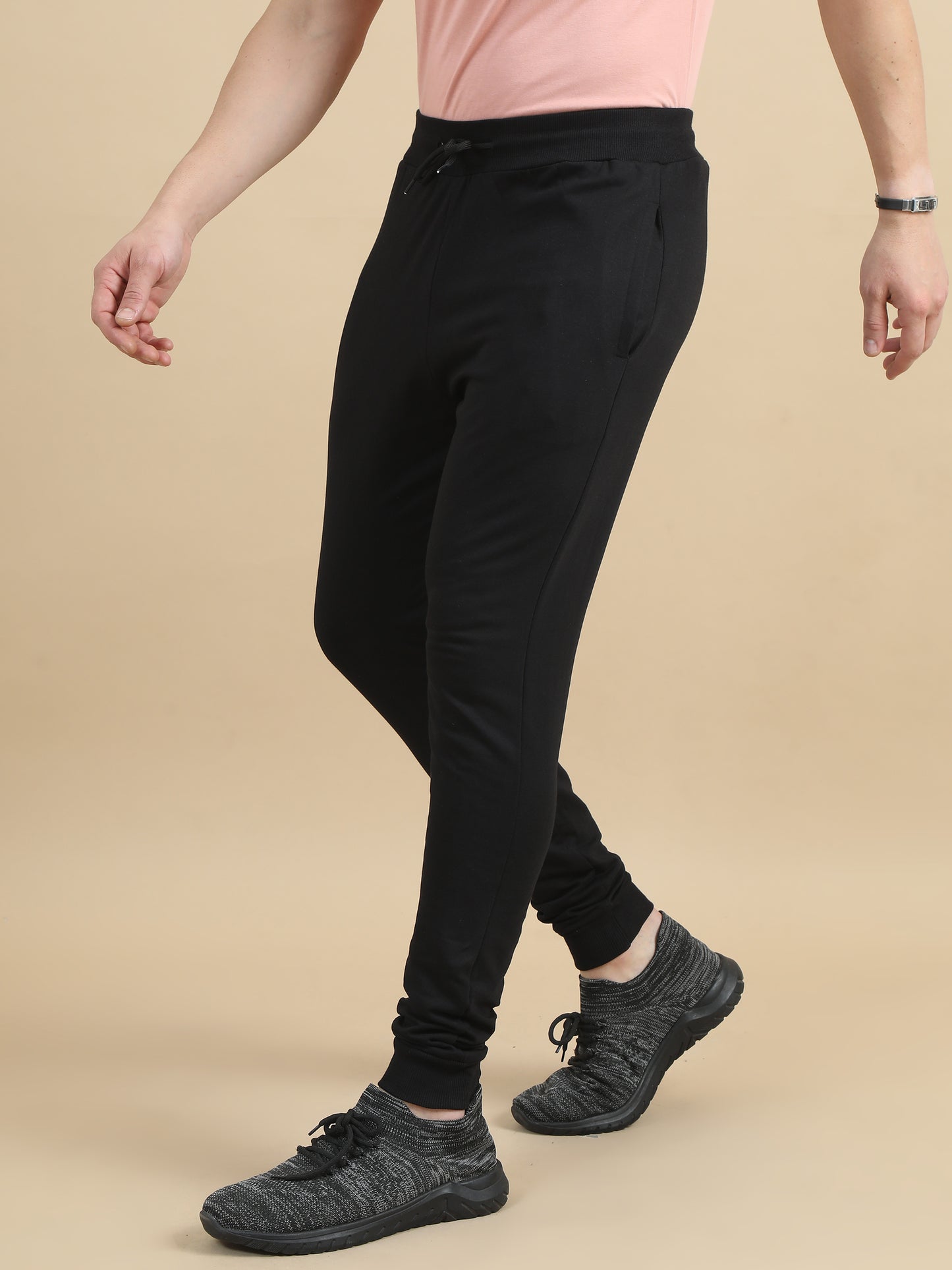 Mens Black Joggers Pant