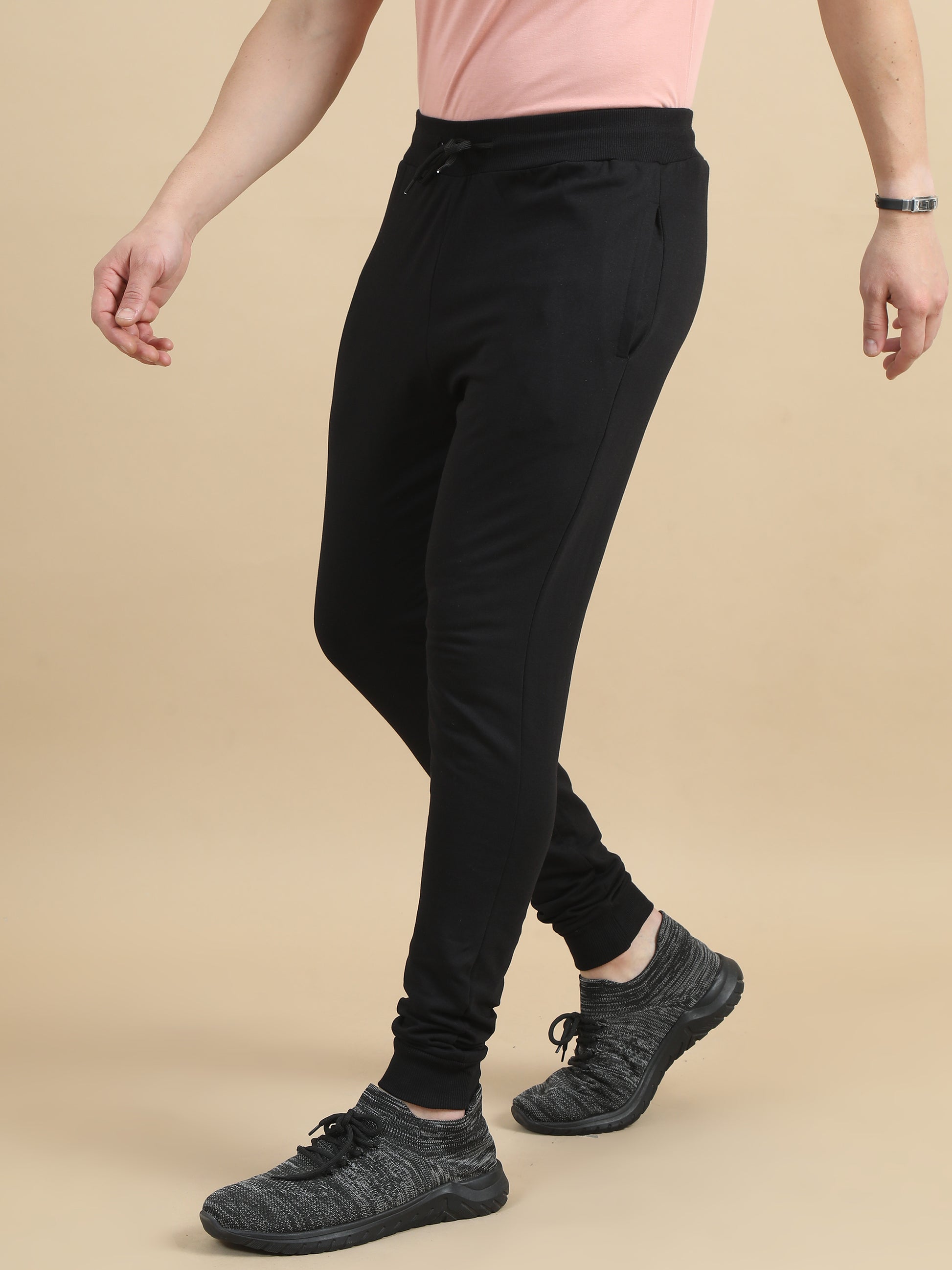 Mens Black Joggers Pant
