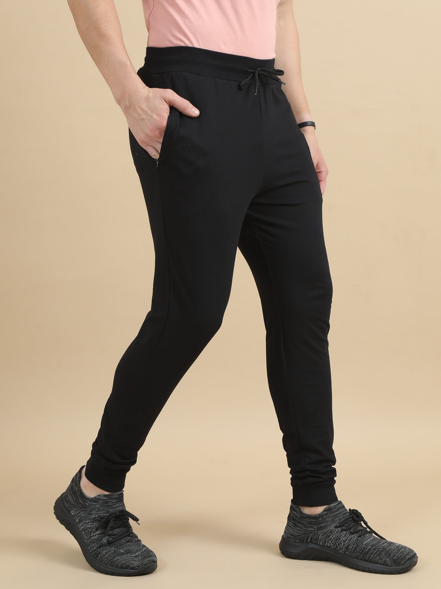 Mens Black Joggers Pant