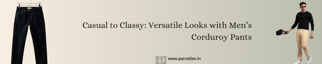 Casual to Classy: Versatile Looks with Men’s Corduroy Pants