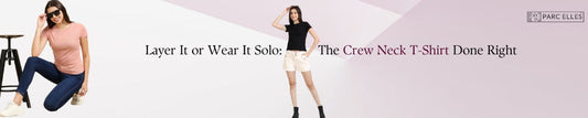 Layer It or Wear It Solo: The Crew Neck T-Shirt Done Right