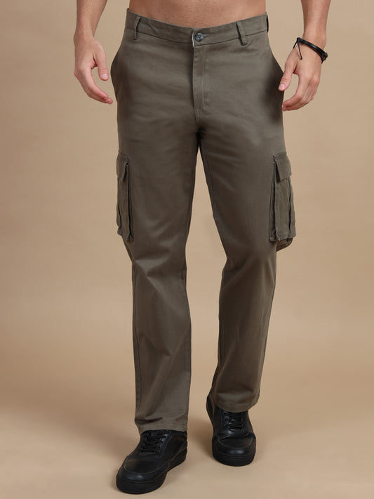 Brown Cargo Pants Mens